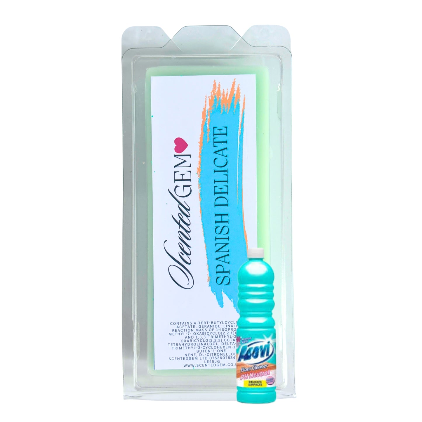 Delicate Spanish cleaning wax melt