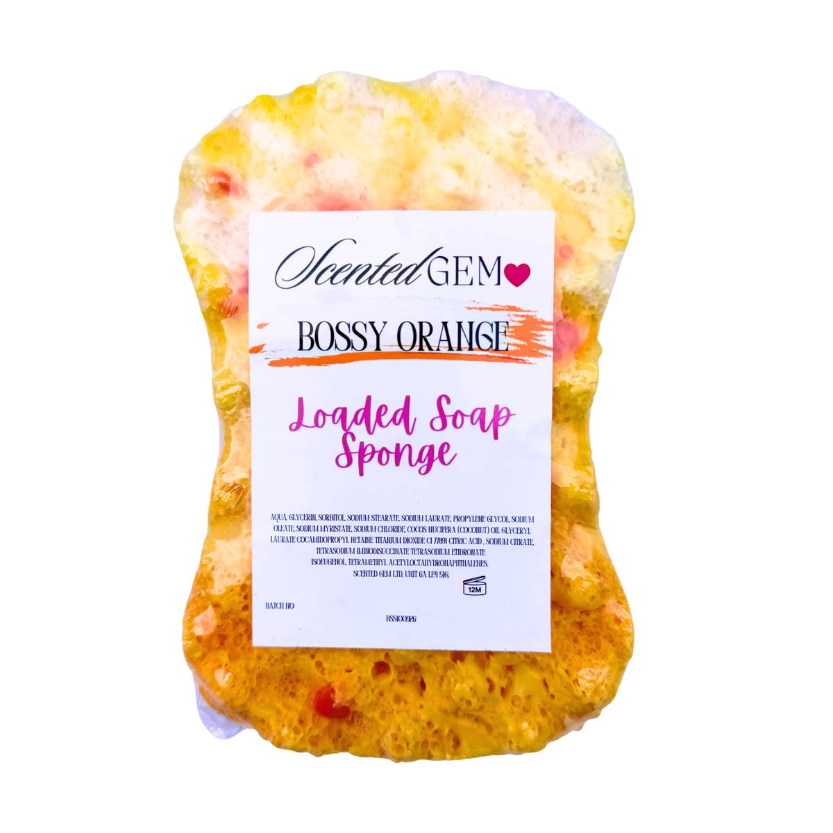 Bossy Orange Soap Sponge
