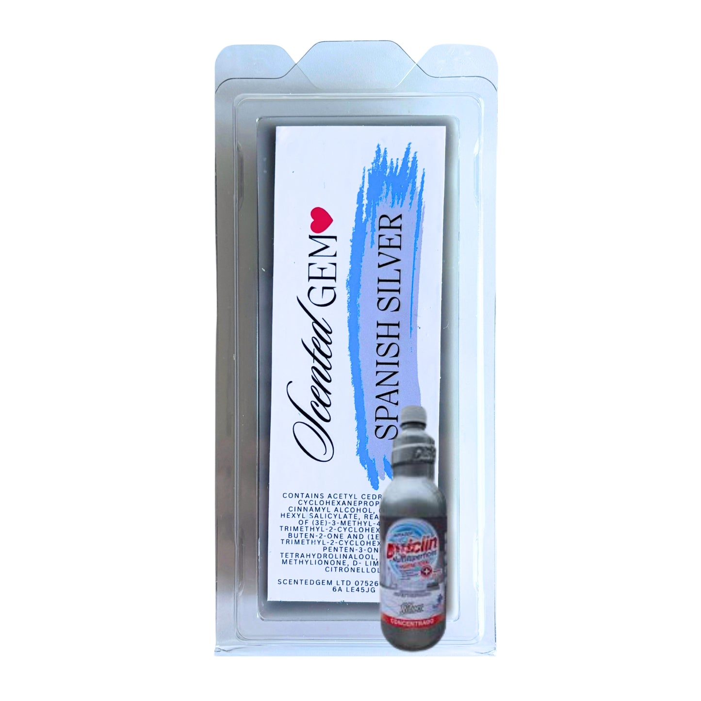 Silver Spanish Cleaning wax melt