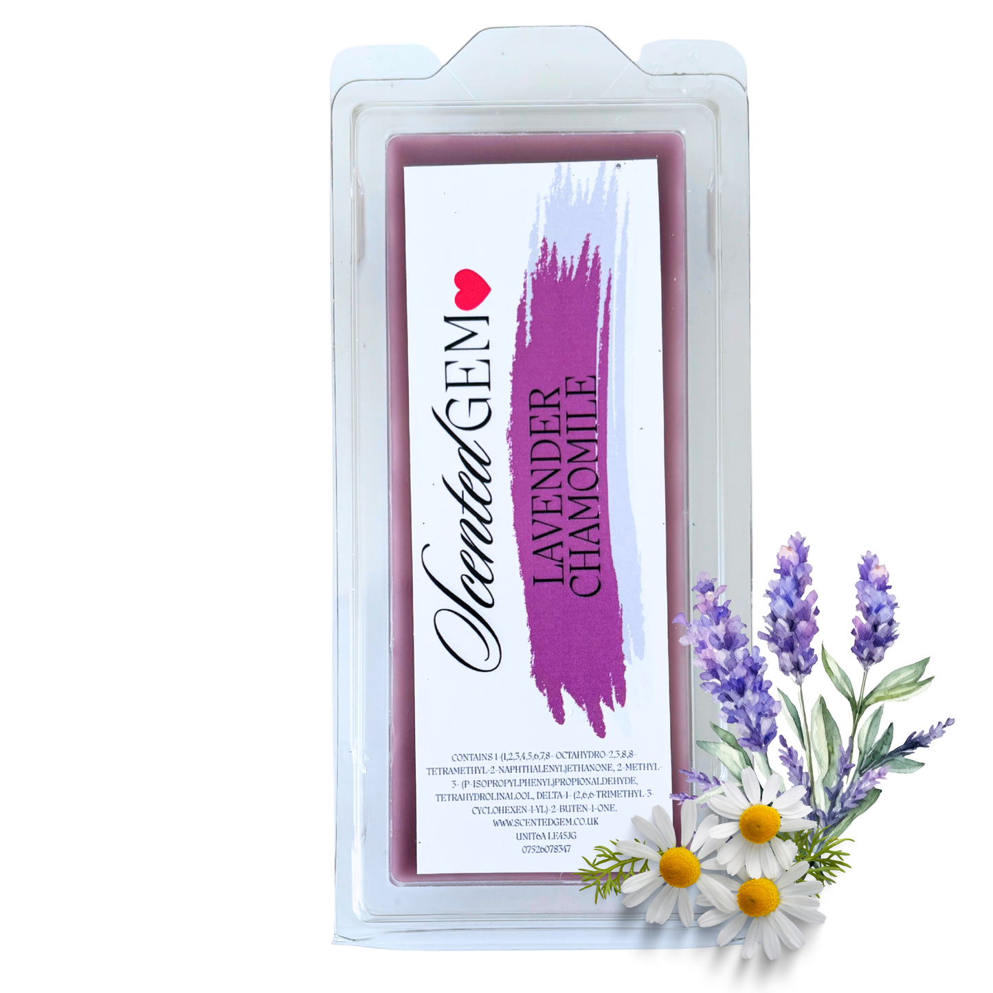 Lavender camomile & vanilla Wax melt