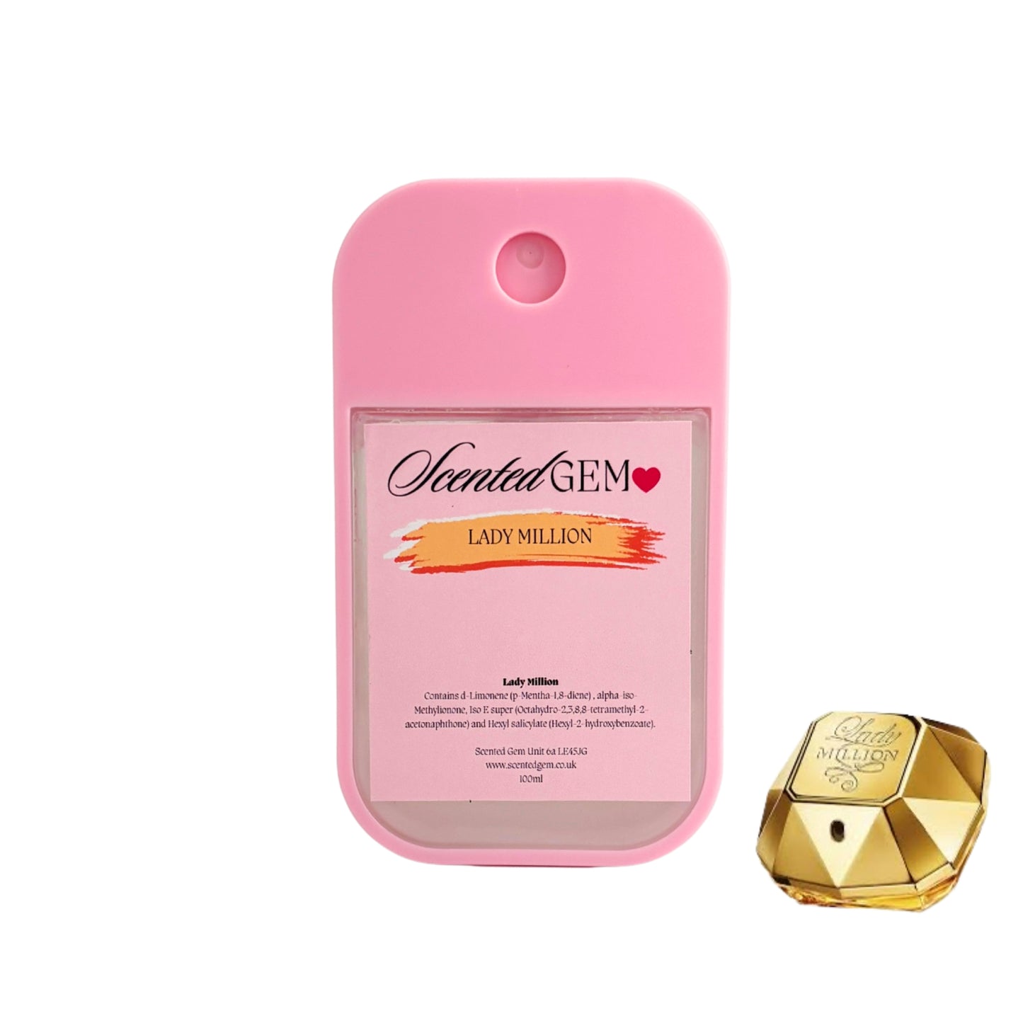 Lady million Handbag perfume 50ml
