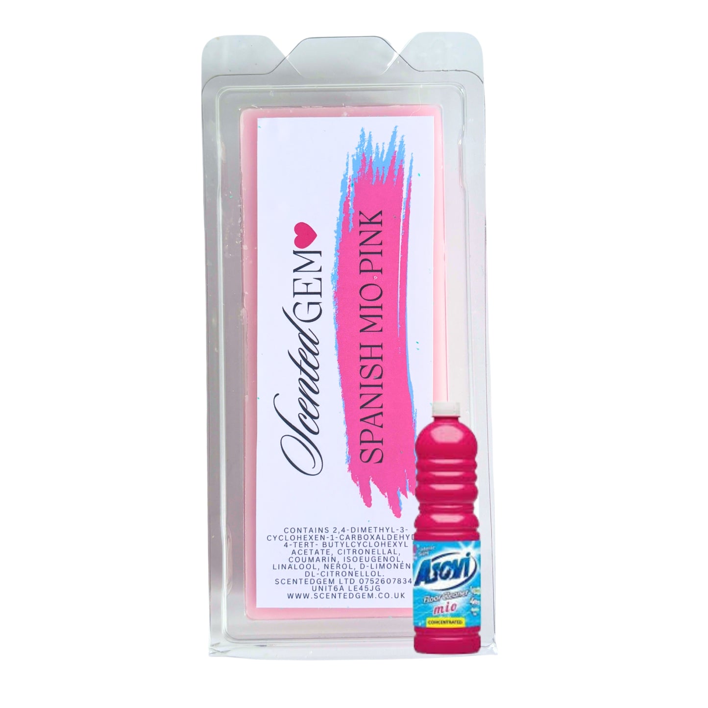 Mio Pink Spanish Cleaning wax melt