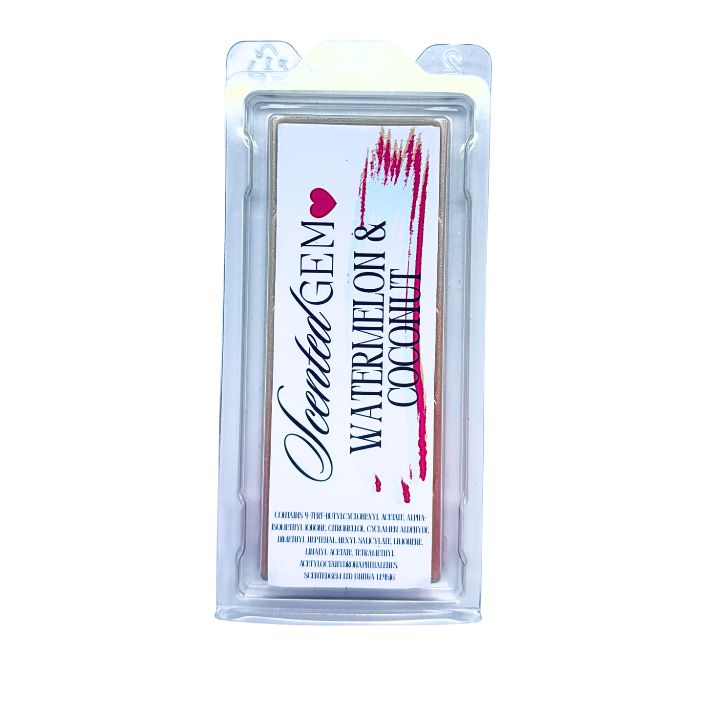Watermelon & coconut wax melt