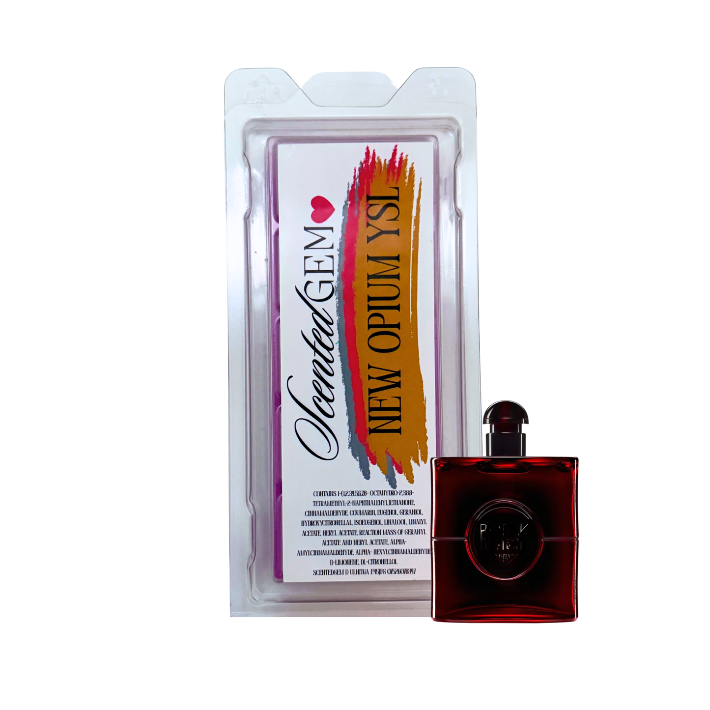 Opium - new over red wax melt