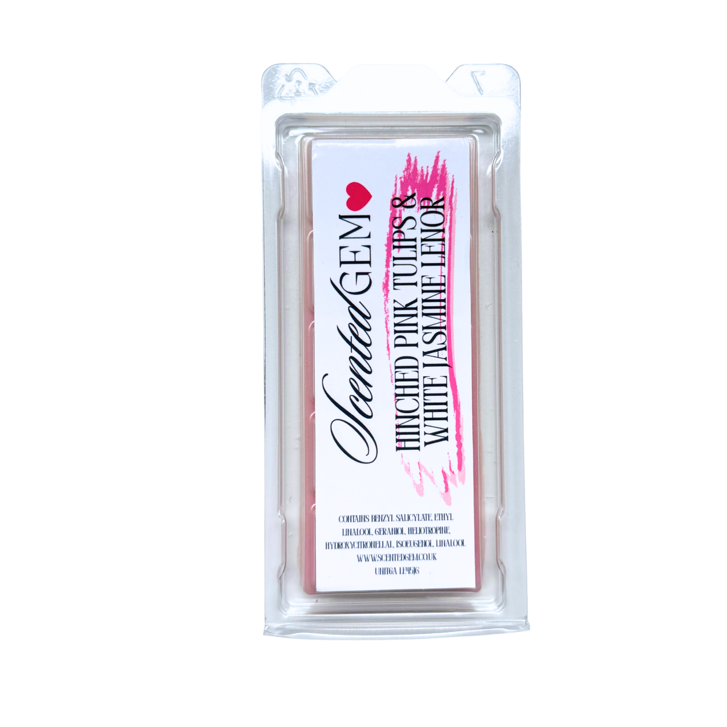 Hinch pink tulips & white jasmine wax melt