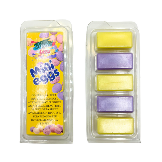 Mini eggs wax melt