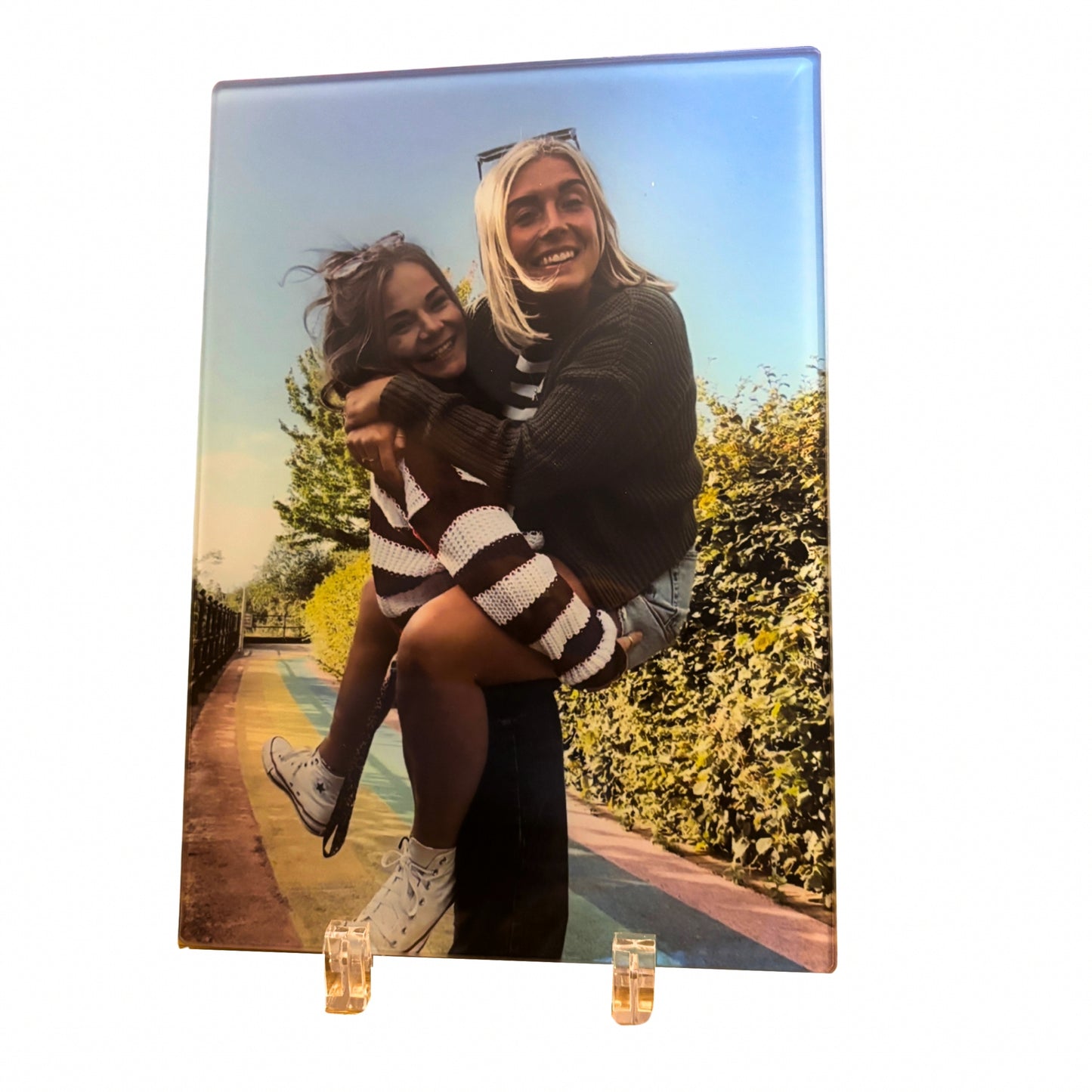 Photo chopping board/glass photo - 20 x 28 cm (landscape & portrait)
