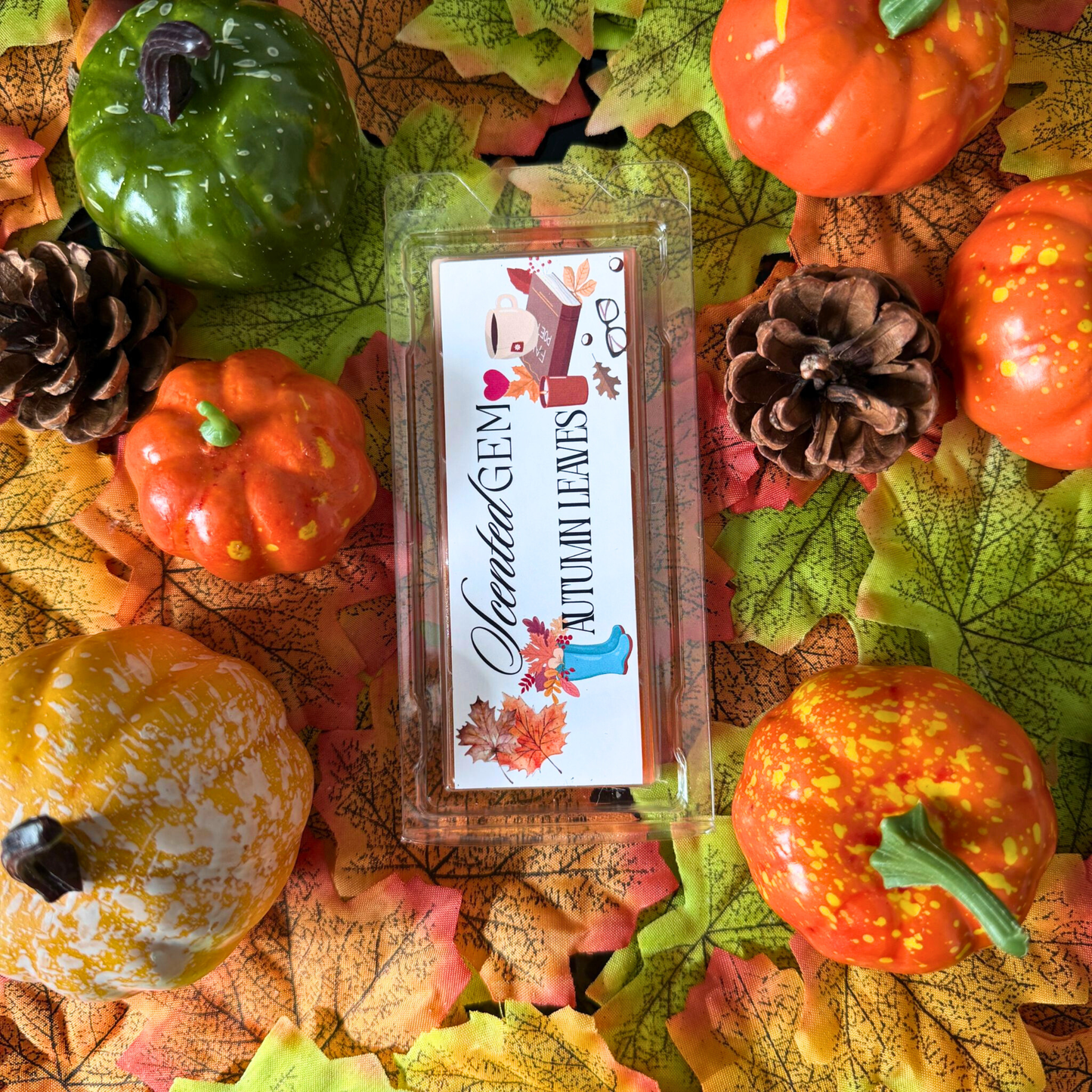 Autumn leaves wax melt