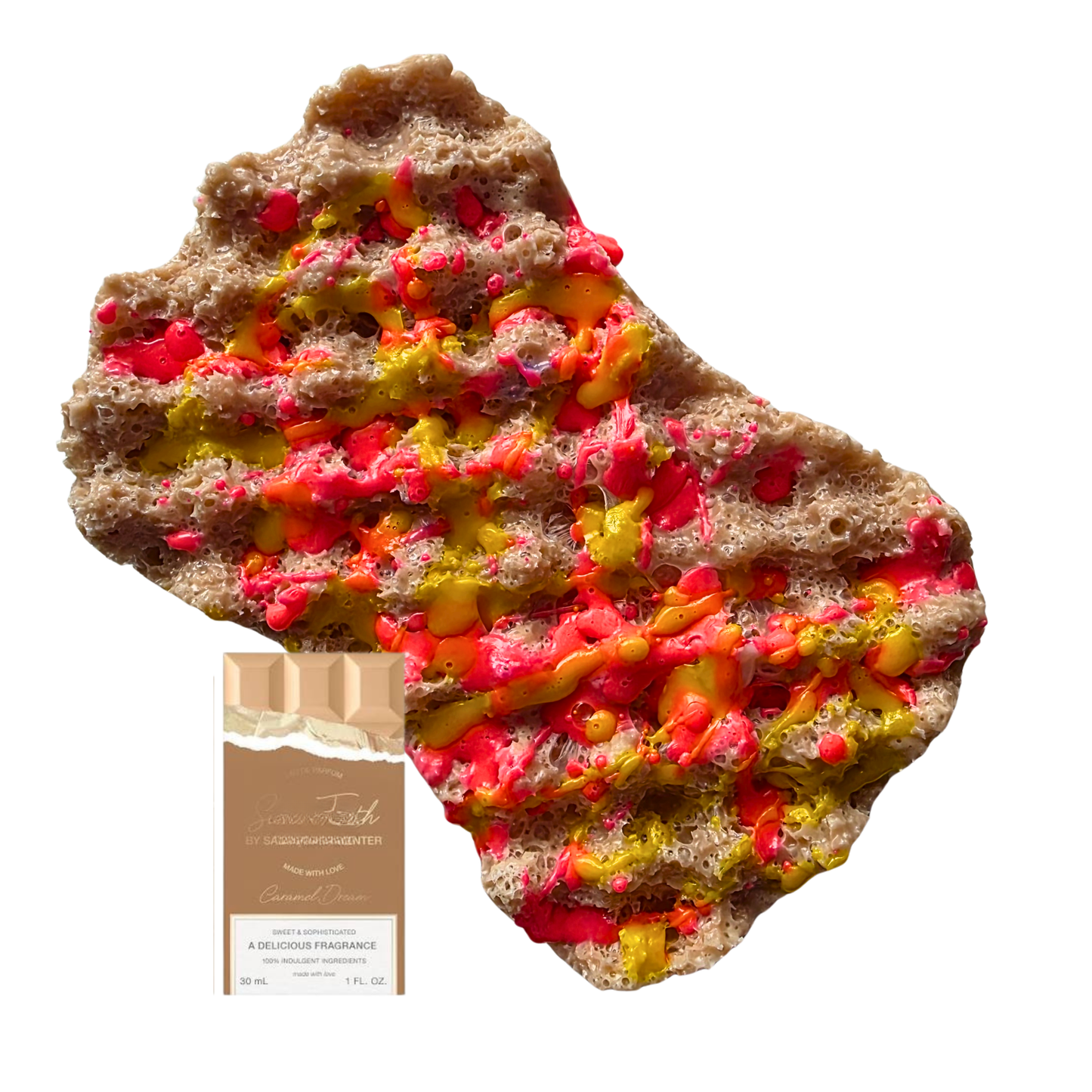 Sabrina car-penter caramel dream Soap Sponge