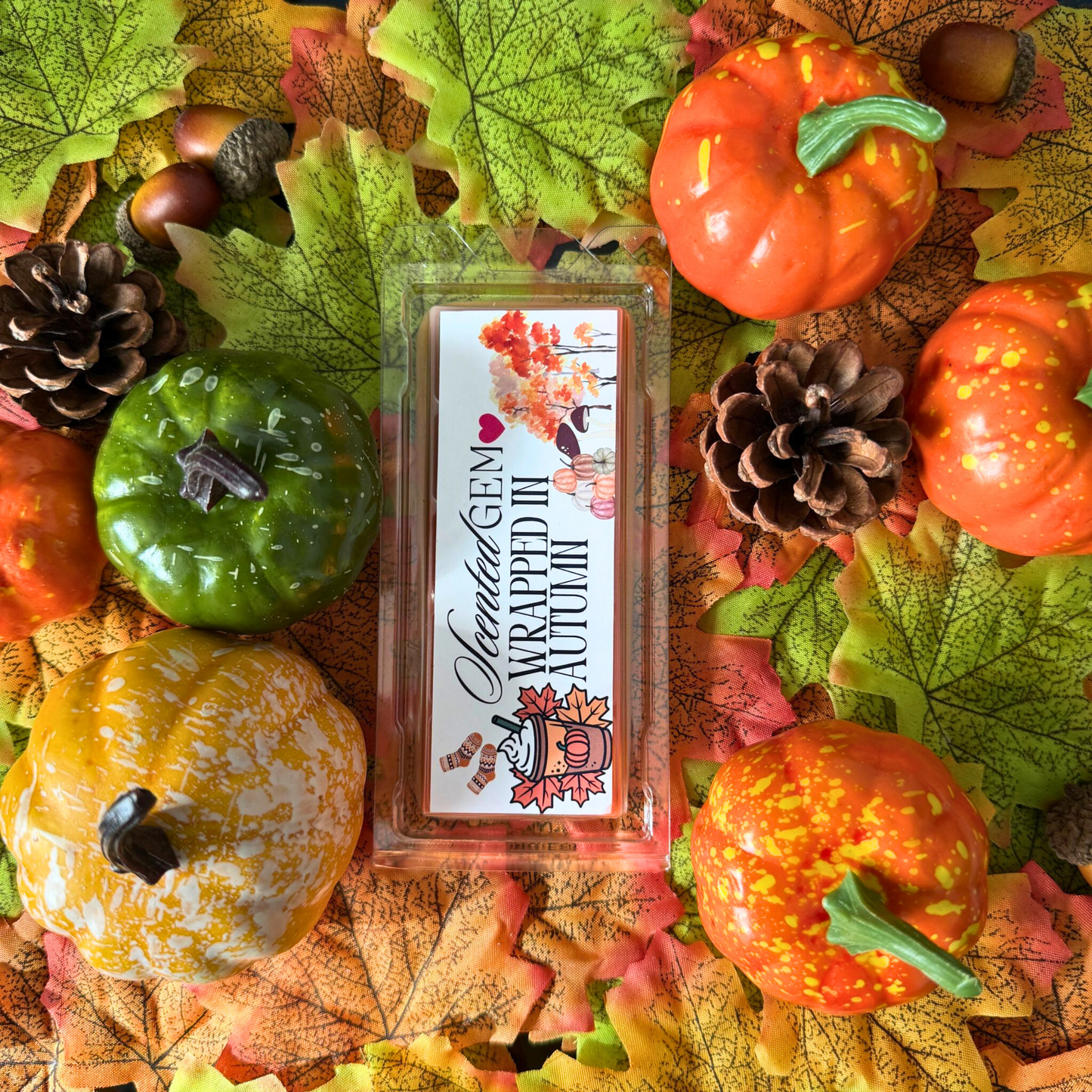Wrapped in autumn Wax melt