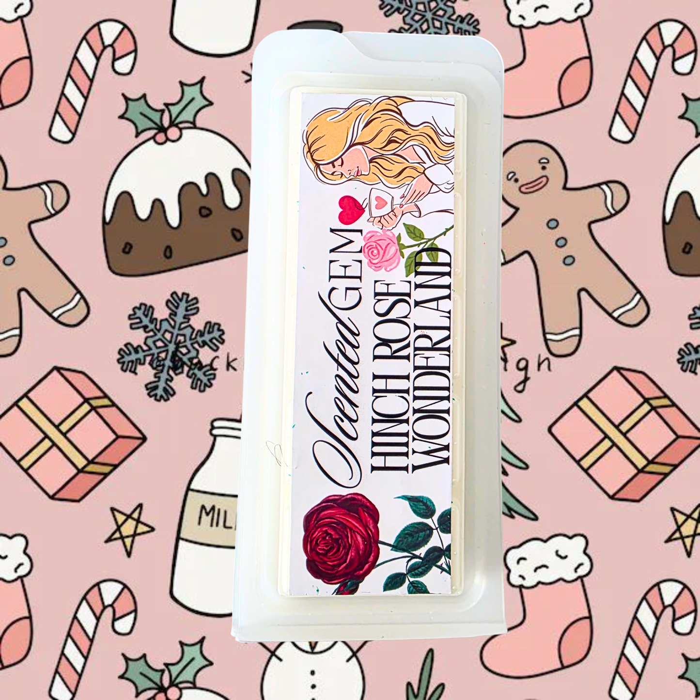 Rose Wonderland Mrs H wax melt