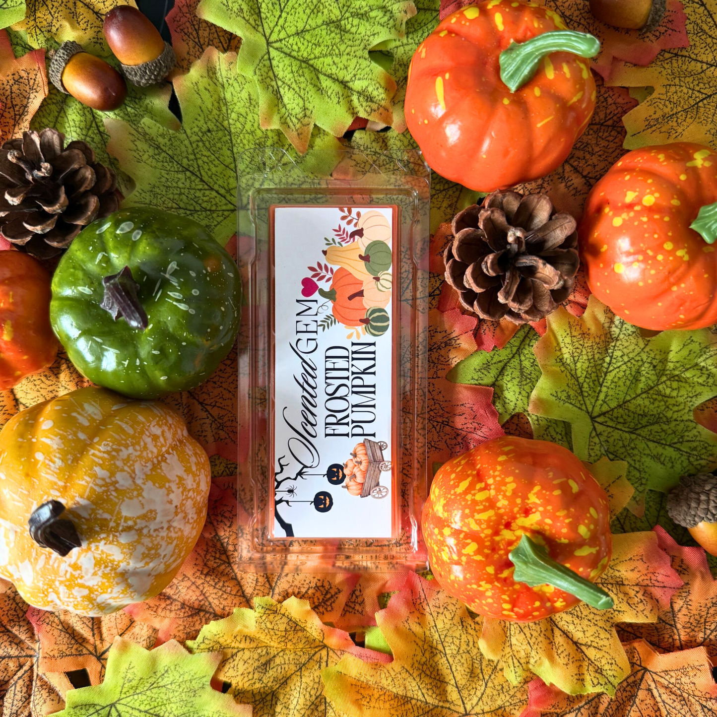 Frosted pumpkin Wax melt