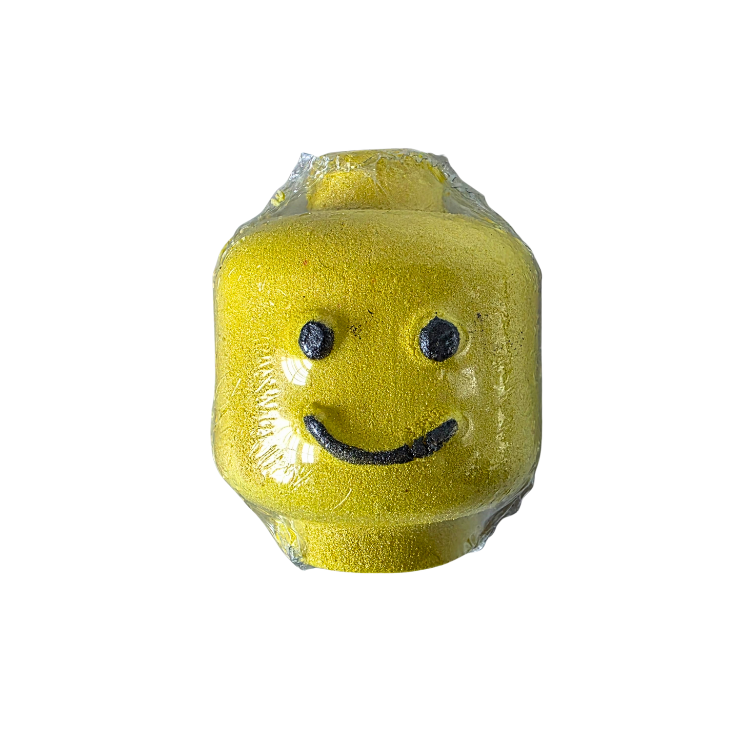 Lego head Bath Bomb - Peach & coconut
