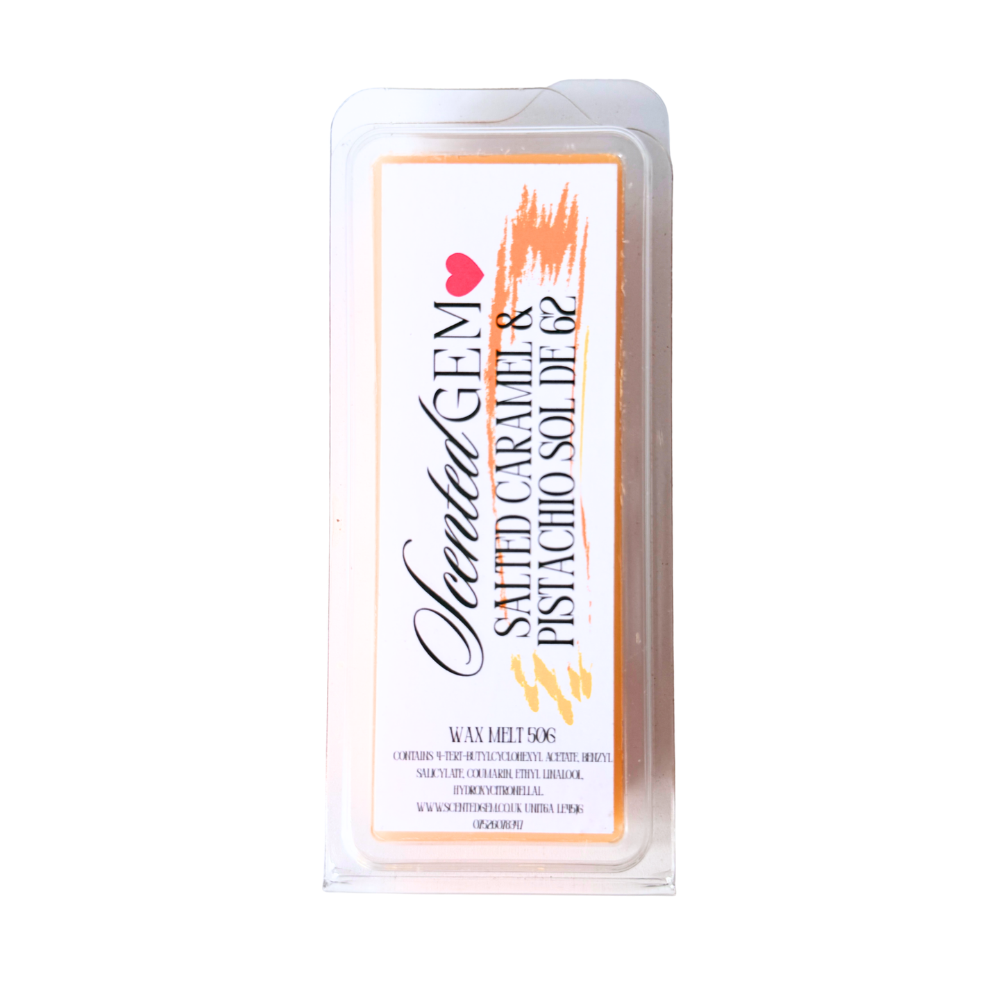 Salted caramel Sol D J wax melt