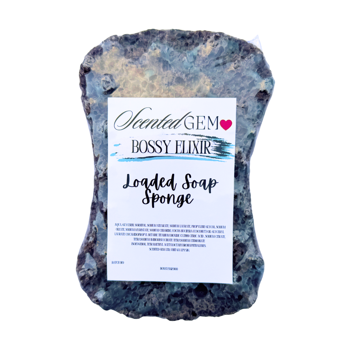 Bossy Bottled Elixr Soap Sponge