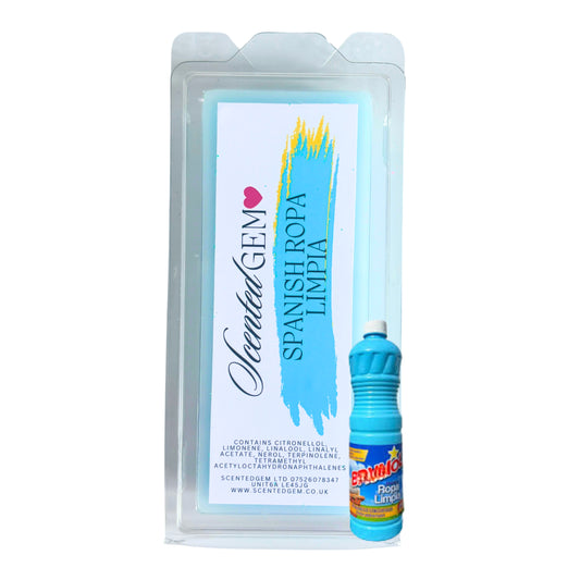 Ropa Limpia spanish cleaning wax melt
