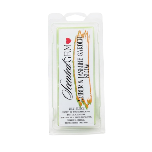 Amber & Jasmine Garden Glow Wax Melt