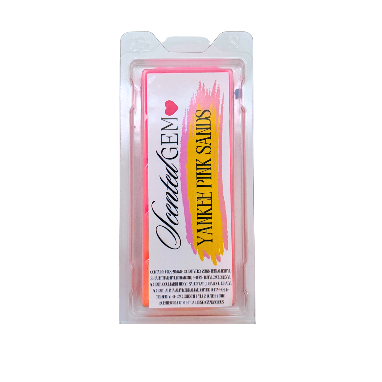 Pink sands wax melt