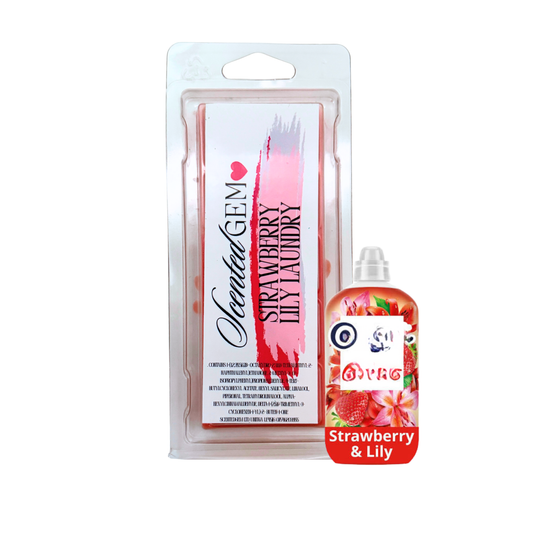 Strawberry lily laundry wax melt