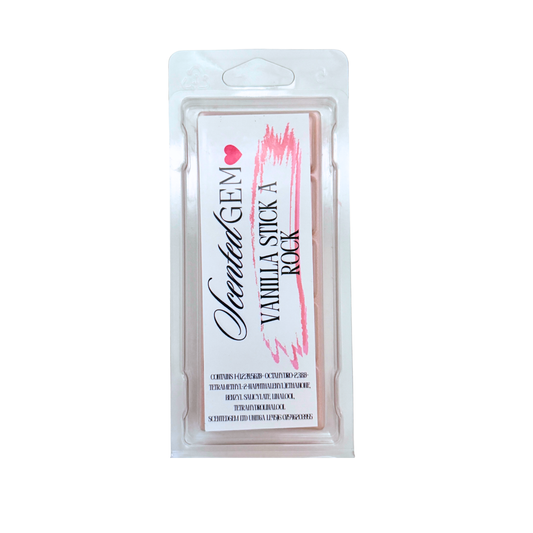 Vanilla sugar candy stick a rock Wax melt