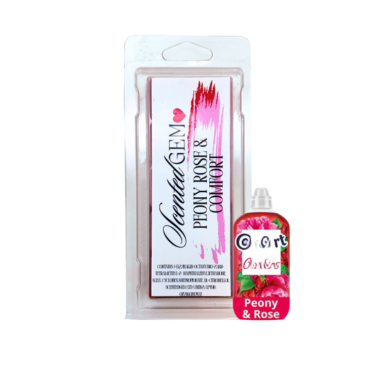 Peony & Rose cmfort wax melt