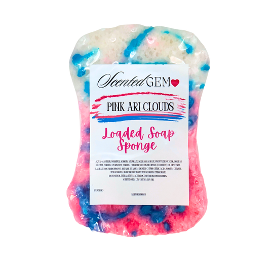 Ari Pink clouds Soap Sponge
