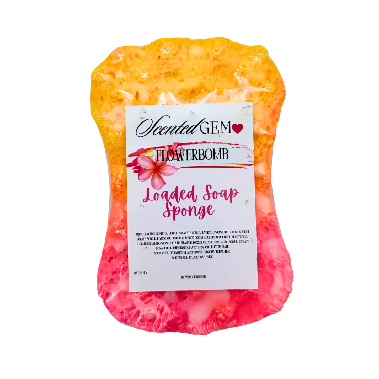 Flower bomb Soap Sponge