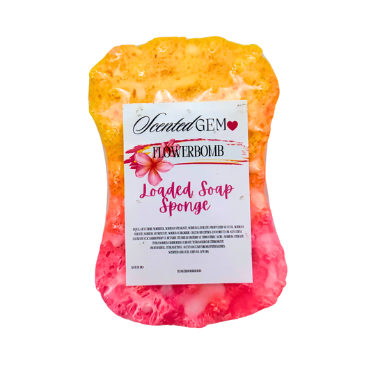 Flower bomb Soap Sponge