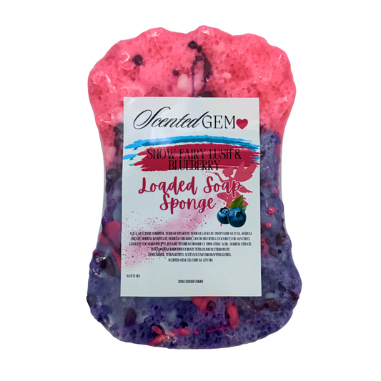 Blueberry & snow fairy blend Soap Sponge