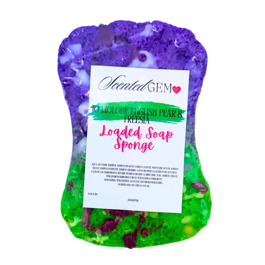 JM English pear & freesia Soap Sponge