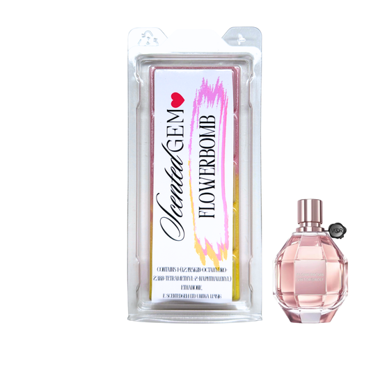 Flower bomb wax melt