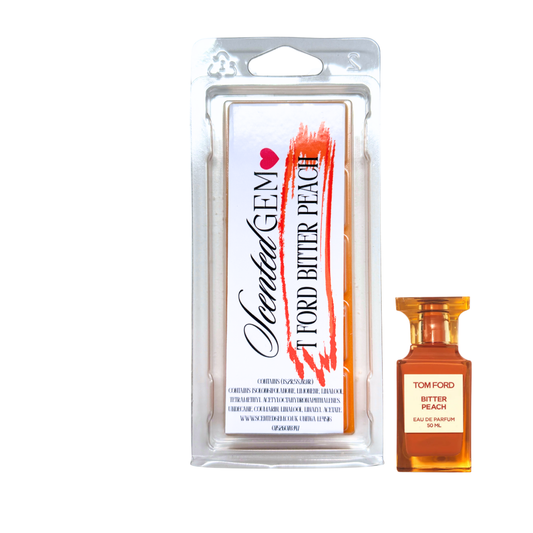 T Foord bitter peach wax melt