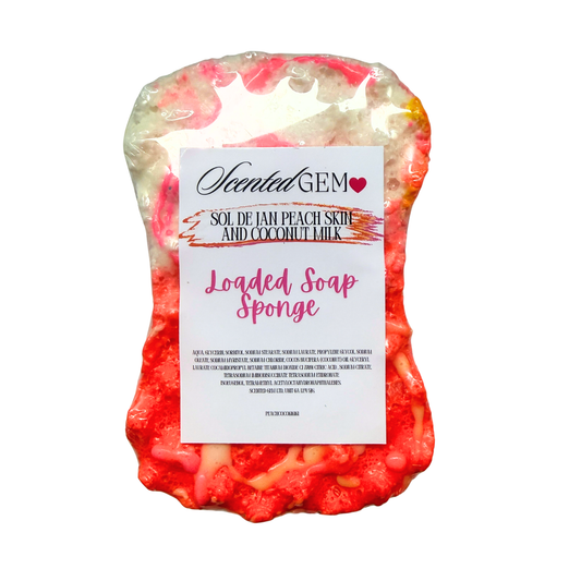 Sol de jan peach skin & coconut milk  Soap Sponge
