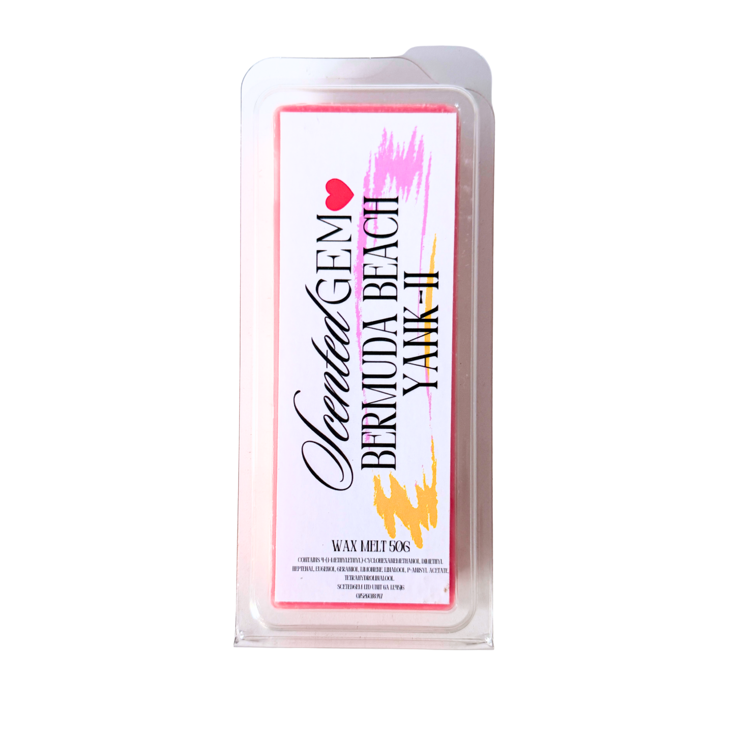 Bermuda beach wax melt