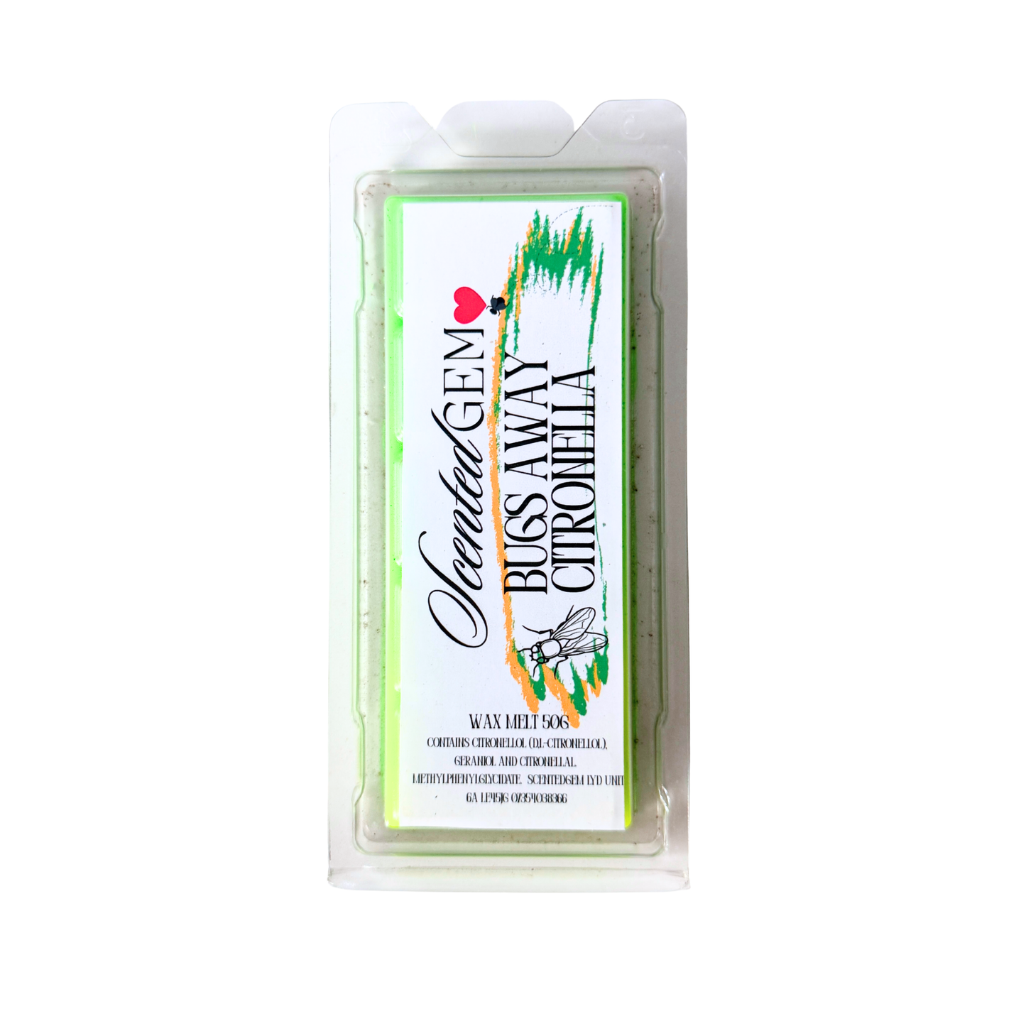 Citronella wax melt