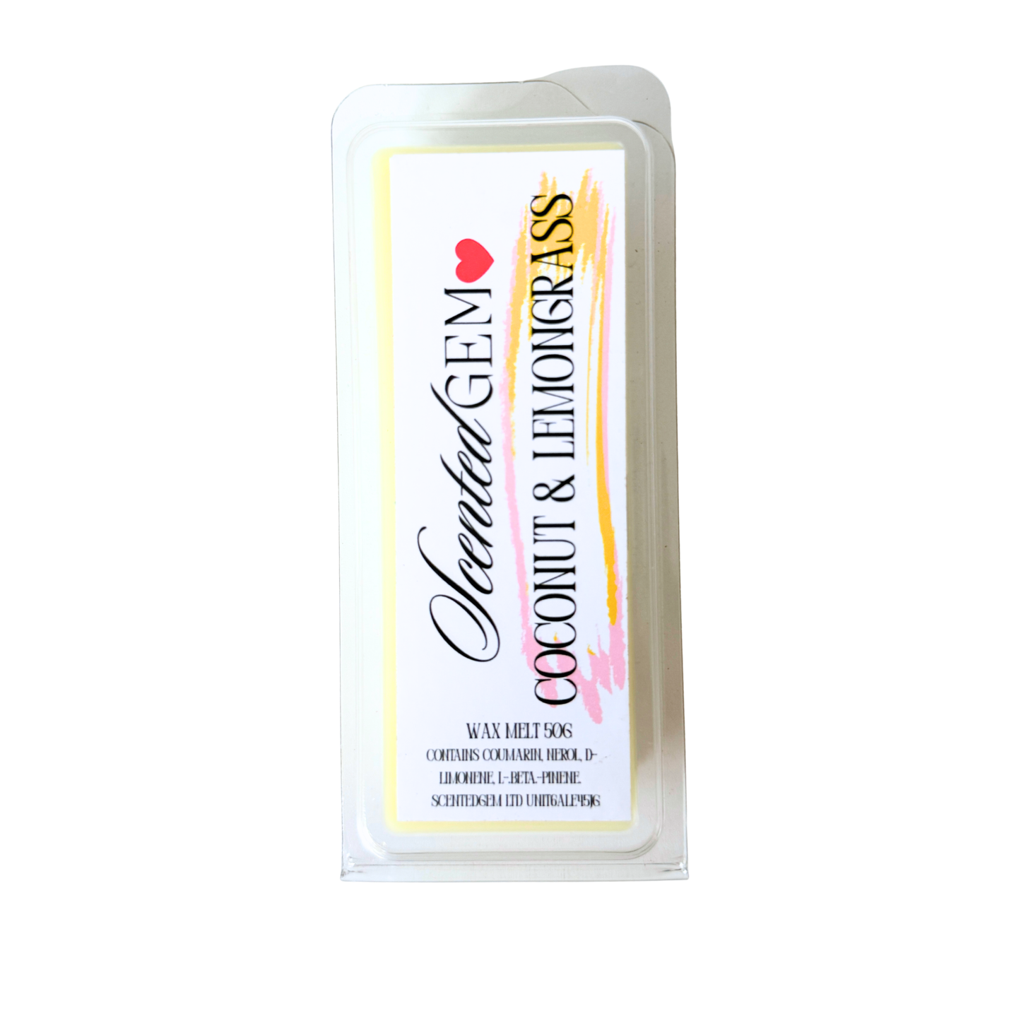 Coconut & Lemon grass wax melt