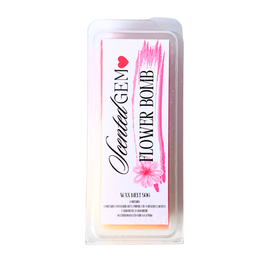 Flowers-bomb wax melt