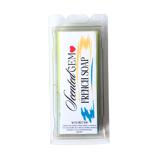 French soap wax melt