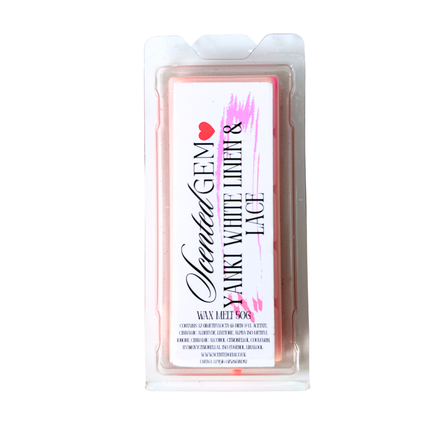 White Linen & lace Yki wax melt