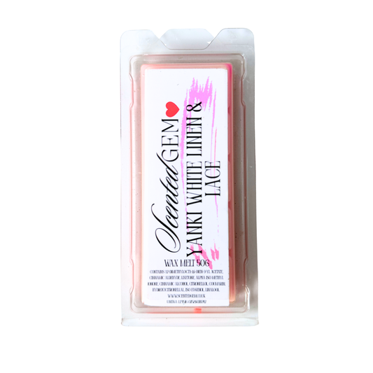 White Linen & lace Yki wax melt