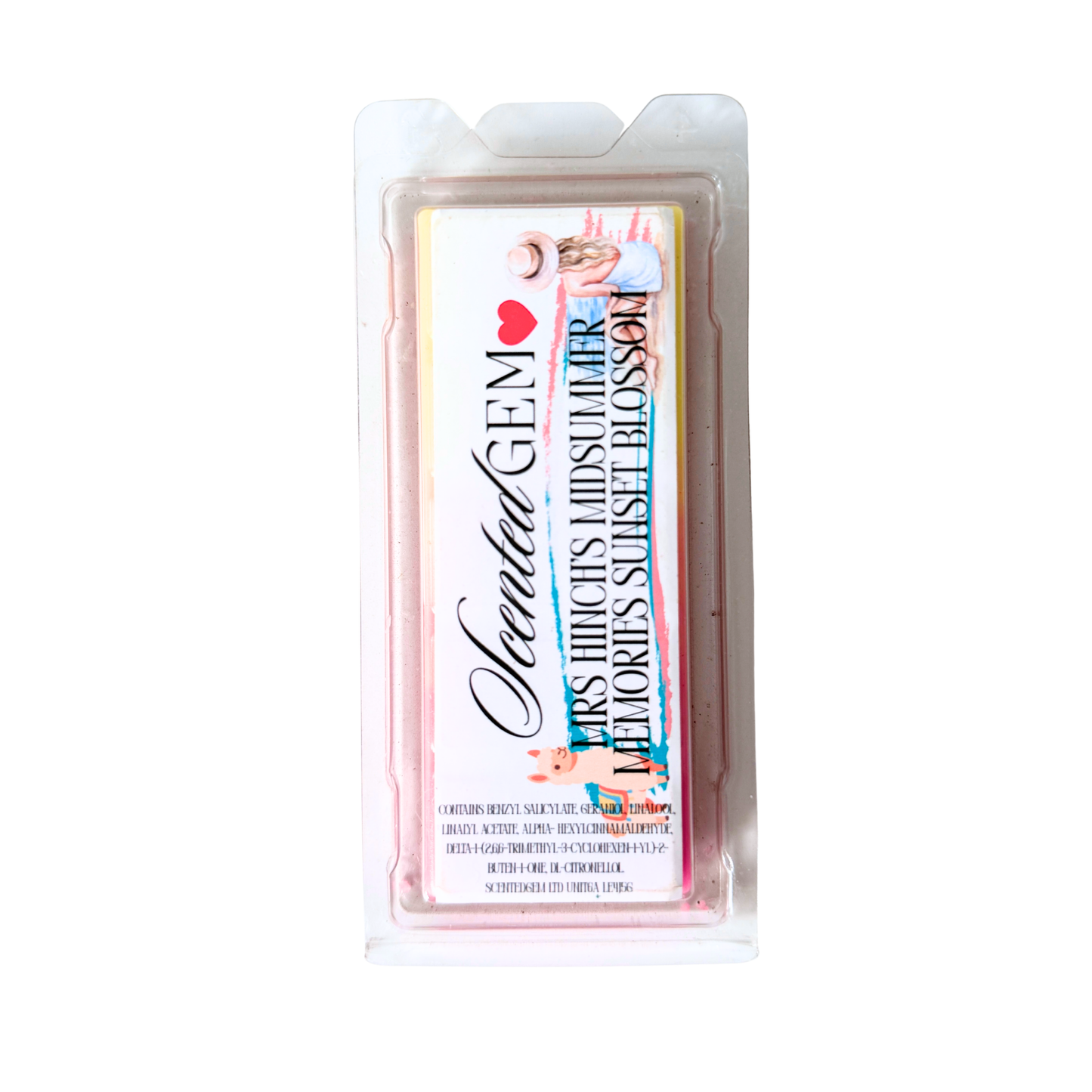 Mrs H sunset blossom wax melt