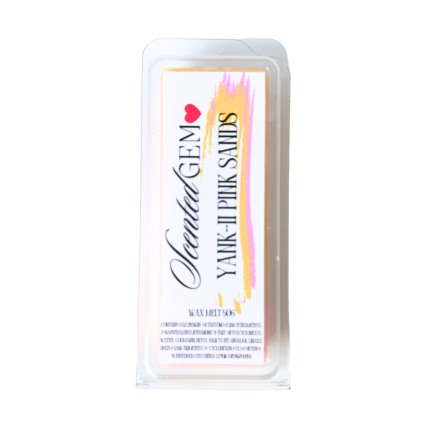 Pink sands wax melt