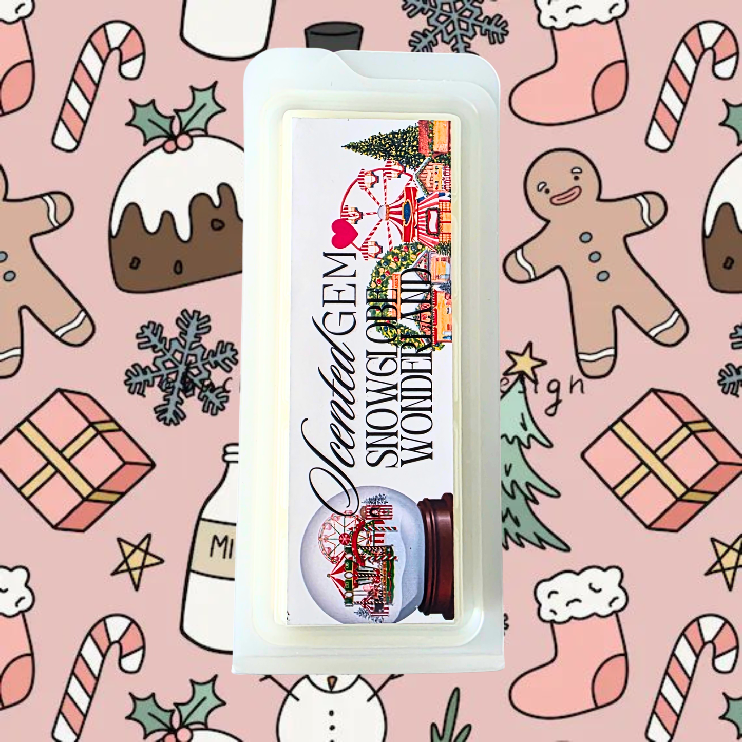 Snow globe wonderland wax melt
