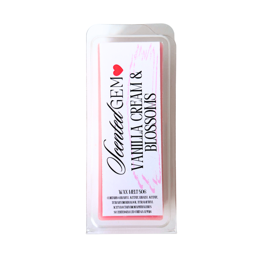 Vanilla cream & blossoms wax melt