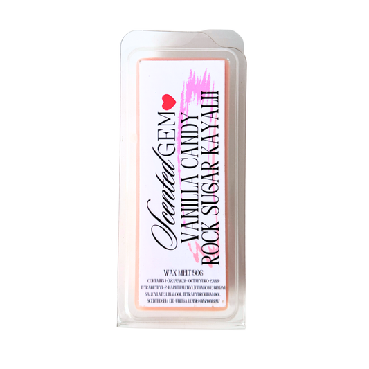 Vanilla candy rock kyali wax melt